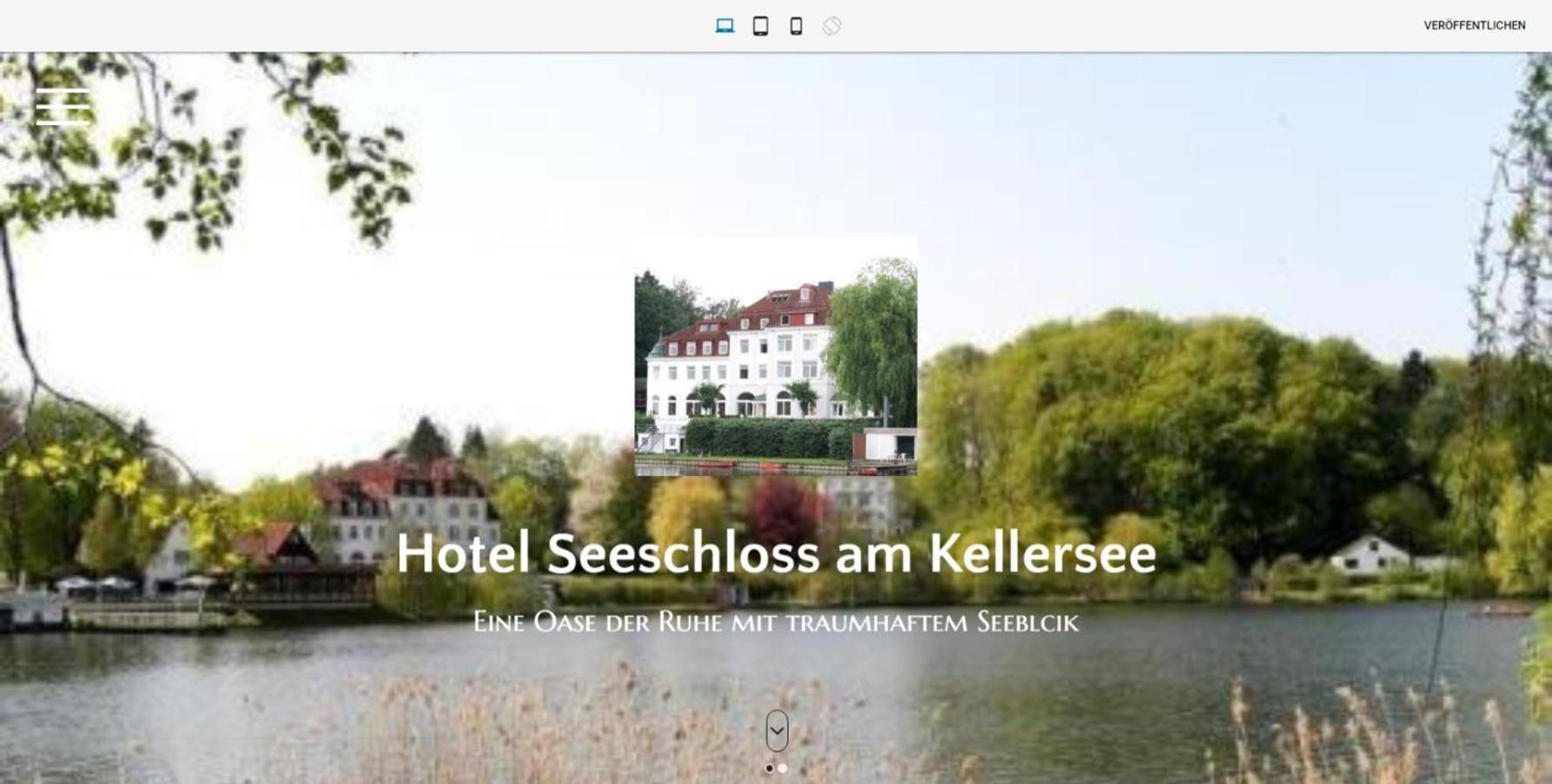 See Schlosshotel Am Kellersee Eutin Kültér fotó